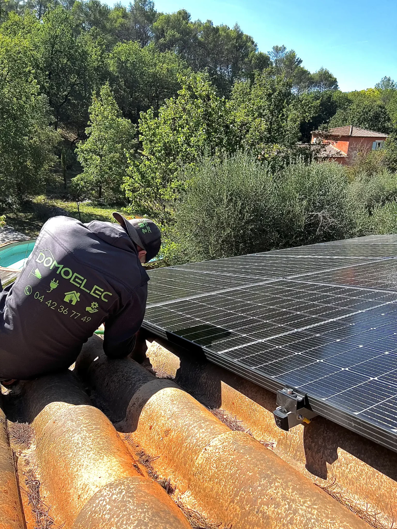 installation photovoltaïque la destrousse
