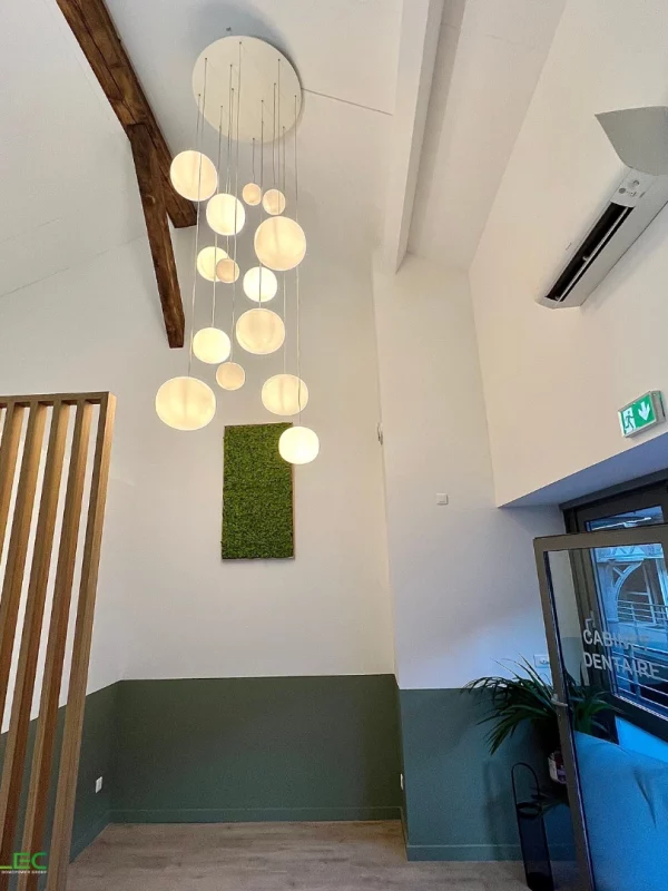 Luminaire décoratif cabinet médical